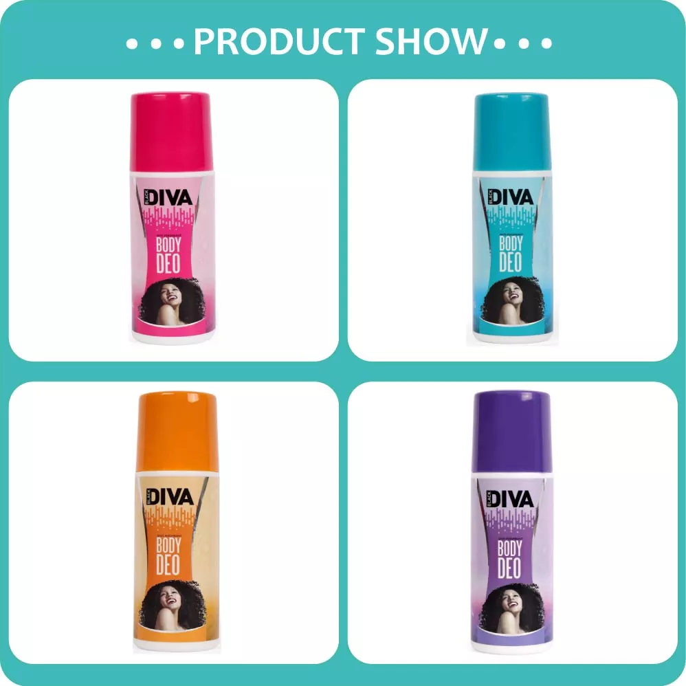 Female Roll-on Deodorant product display